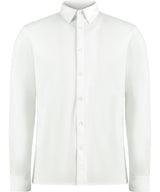 Kustom Kit Long sleeve Superwash® 60° piqué shirt (tailored fit) KK143