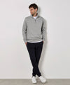 Regular fit ¼-zip sweatshirt