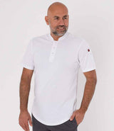 Le Chef Knitted Piqué Chef's Shirt LE008