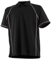 Finden + Hales - Performance Piped Polo Shirt - front view