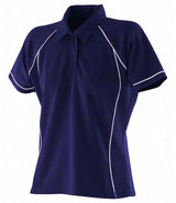 Finden + Hales - Ladies Performance Piped Polo Shirt