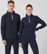 Finden + Hales - Zip Neck Piped Micro Fleece