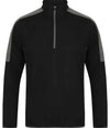 Finden + Hales - Contrast Zip Neck Midlayer Top