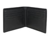 Black Leather Classic Billfold Wallet RFID lined 8 Card Slots by Dalaco