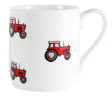 Tractor Illustration Fine Bone China Mug by Dalaco
