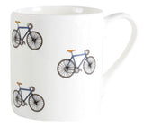 Bicycle Illustration Fine Bone China Mug by Dalaco