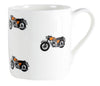 Motorbike Illustration Fine Bone China Mug by Dalaco
