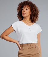 Disley Molly Round Neck Work Blouse - image 1