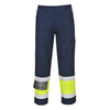 Portwest Modaflame Work Hi-Vis Class 1 Multi-Norm FR Trousers MV26