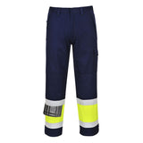 Portwest Modaflame Work Hi-Vis Class 1 Multi-Norm FR Trousers MV26
