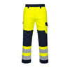 Portwest Modaflame Work Hi-Vis Multi-Norm Contrast FR Trousers MV46