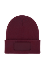 Uneek Rectangular Patch Beanie UC411