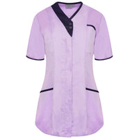 Lilac/Navy Trim