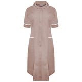 Behrens Ladies Dress with Round Collar NCLD