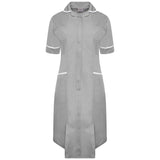 Behrens Ladies Dress with Round Collar NCLD