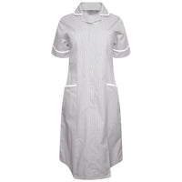 Grey/White Stripe/White Trim