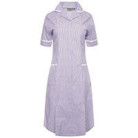 Lilac/White Stripe/White Trim