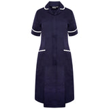 Behrens Ladies Dress with Round Collar NCLD