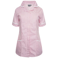 Pink/White Stripe/White Trim