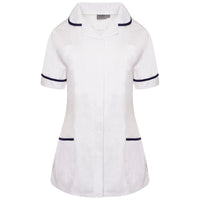 White/Navy Trim