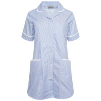 Blue/White Stripe/White Trim
