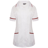 White/Maroon Trim