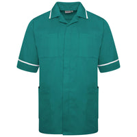 Bottle Green/White Trim