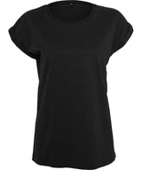New Morning Studios - Women’s regular extended shoulder tee - front view