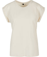 New Morning Studios - Women’s regular extended shoulder tee - front view