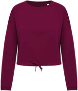 Native Spirit Ladies Oversized Cropped Sweatshirt NS429