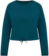 Native Spirit Ladies Oversized Cropped Sweatshirt NS429