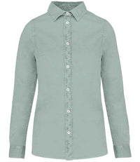 Washed Jade Green