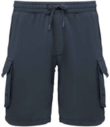Native Spirit French Terry Washed Effect Cargo Shorts NS717