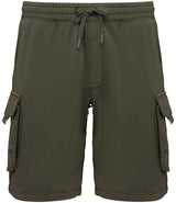 Native Spirit French Terry Washed Effect Cargo Shorts NS717