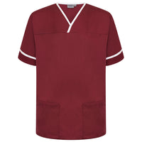Maroon/White Trim