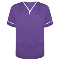 Purple/White Trim