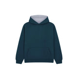 Cotton Ridge - Eclipse Kids Premium Contrast Hoodie - Navy / Grey