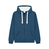 Cotton Ridge - Comet Ultra Premium Zip Hoodie - Navy Melange