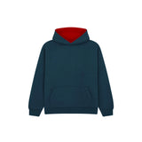 Cotton Ridge - Eclipse Kids Premium Contrast Hoodie - Navy / Red