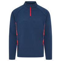 Navy/Red