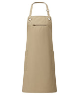 Premier ‘Barley’ Contrast Stitch Bib Apron PR121