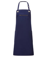 Premier ‘Barley’ Contrast Stitch Bib Apron PR121