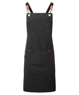 Premier Clip ‘n’ Clasp cross-back bib apron PR182