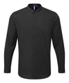 Premier Banded collar grandad long sleeve shirt PR258