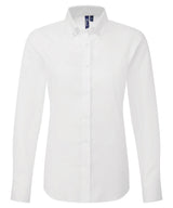 Premier Women’s ‘Supreme’ Oxford long sleeve shirt PR384