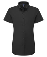 Premier Women’s ‘Supreme’ Oxford short sleeve shirt PR386
