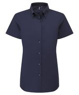 Premier Women’s ‘Supreme’ Oxford short sleeve shirt PR386