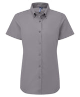 Premier Women’s ‘Supreme’ Oxford short sleeve shirt PR386