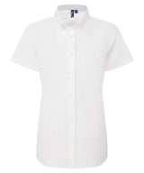 Premier Women’s ‘Supreme’ Oxford short sleeve shirt PR386