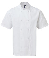Premier Chefs Coolchecker® short sleeve jacket PR902